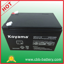 12V 12ah Lead Acid AGM Battery for Security, UPS, Surge Protector